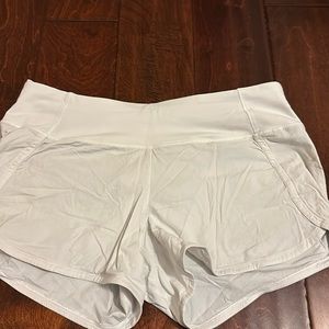 Lululemon speed up short. 4 inches.